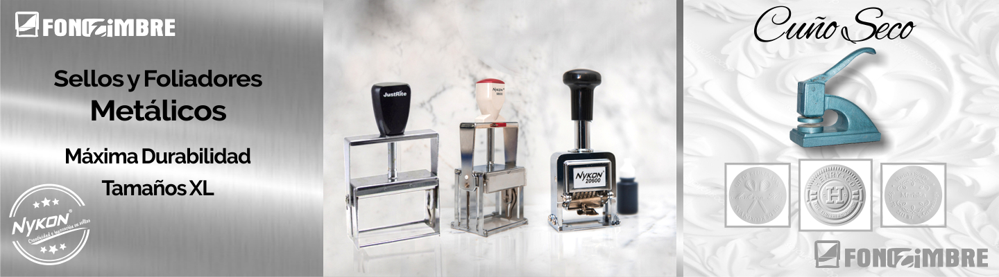 Fechadores Automáticos - Foliadores Automáticos - Numeradores Oficina - Fechadores Profesionales - Comprar Ahora - Fonotimbre Chile